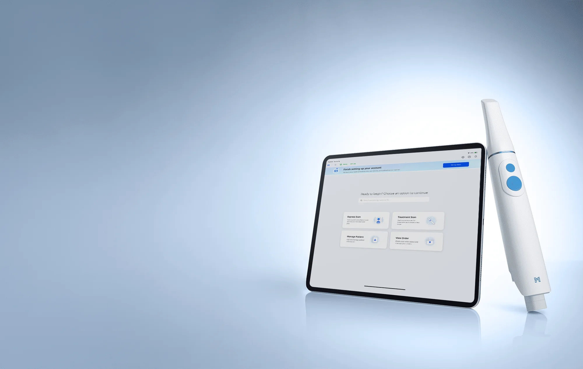 Het digitale 3D-model op het scherm, waarop we het ontwerp uitwerken